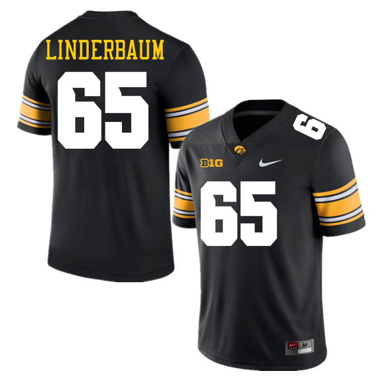 Tyler Linderbaum Iowa Jersey,University Of Iowa Hawkeyes Fotoball Uniforms,Jersey,Gears-Black